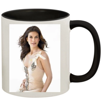 Teri Hatcher 11oz Colored Inner & Handle Mug