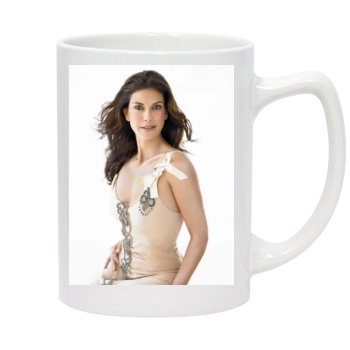 Teri Hatcher 14oz White Statesman Mug