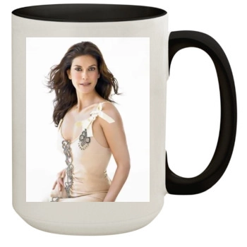 Teri Hatcher 15oz Colored Inner & Handle Mug