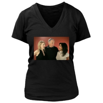 Teri Hatcher Women's Deep V-Neck TShirt