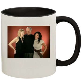 Teri Hatcher 11oz Colored Inner & Handle Mug