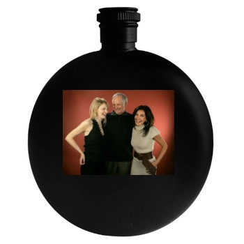 Teri Hatcher Round Flask