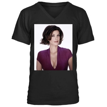 Teri Hatcher Men's V-Neck T-Shirt