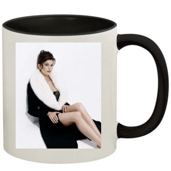 Teri Hatcher 11oz Colored Inner & Handle Mug