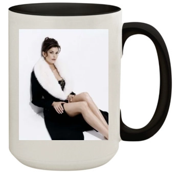 Teri Hatcher 15oz Colored Inner & Handle Mug