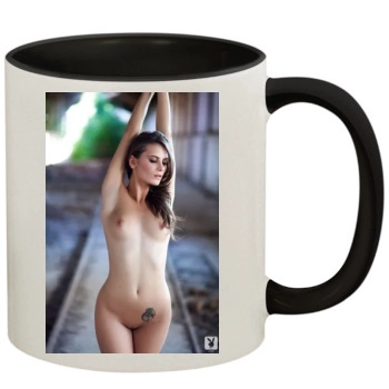 Cosmo 11oz Colored Inner & Handle Mug