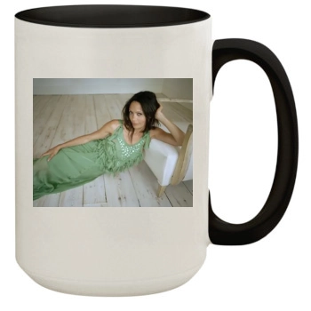 Thandie Newton 15oz Colored Inner & Handle Mug