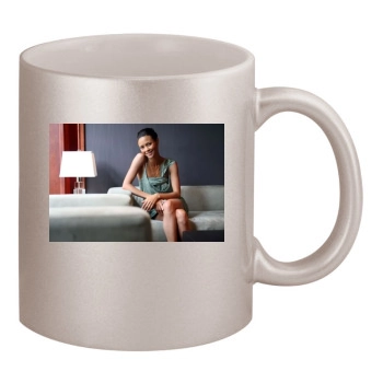 Thandie Newton 11oz Metallic Silver Mug