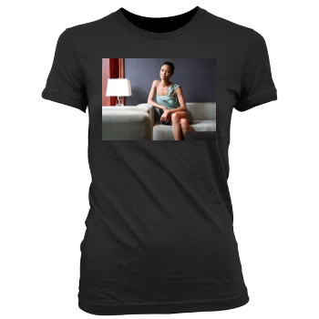 Thandie Newton Women's Junior Cut Crewneck T-Shirt