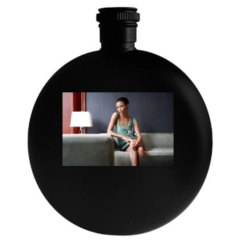 Thandie Newton Round Flask