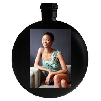 Thandie Newton Round Flask