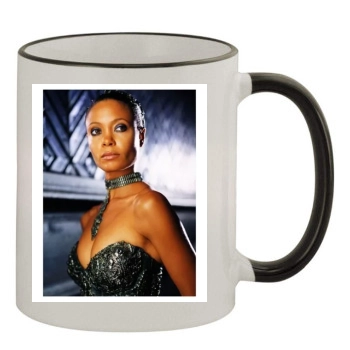 Thandie Newton 11oz Colored Rim & Handle Mug