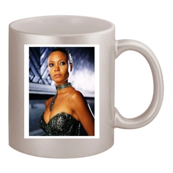 Thandie Newton 11oz Metallic Silver Mug