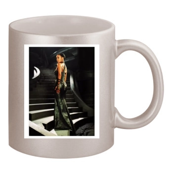 Thandie Newton 11oz Metallic Silver Mug