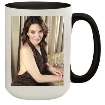 Tina Fey 15oz Colored Inner & Handle Mug