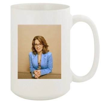 Tina Fey 15oz White Mug