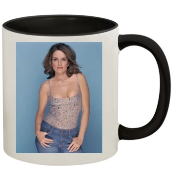 Tina Fey 11oz Colored Inner & Handle Mug