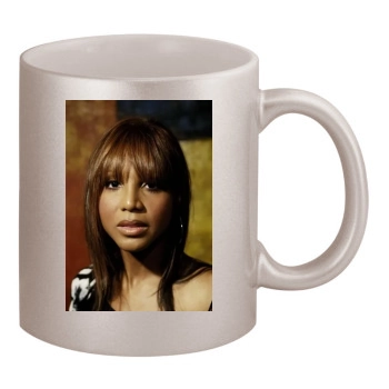 Toni Braxton 11oz Metallic Silver Mug