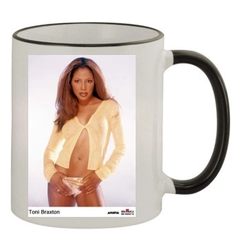 Toni Braxton 11oz Colored Rim & Handle Mug