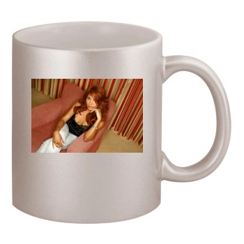 Toni Braxton 11oz Metallic Silver Mug