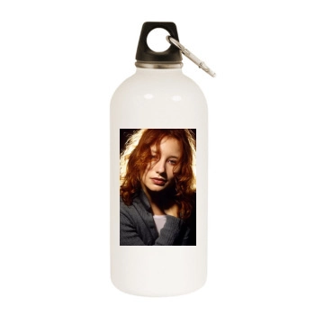 Tori Amos White Water Bottle With Carabiner