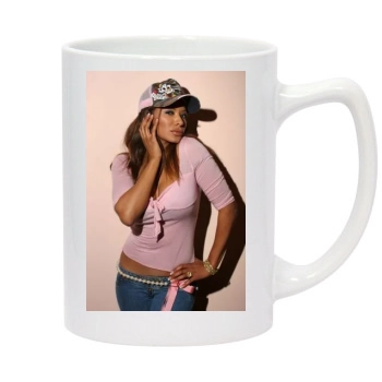 Traci Bingham 14oz White Statesman Mug