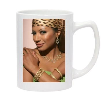 Traci Bingham 14oz White Statesman Mug