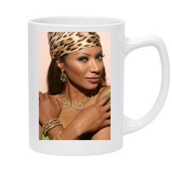 Traci Bingham 14oz White Statesman Mug