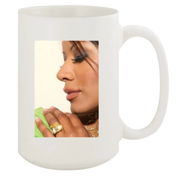 Traci Bingham 15oz White Mug