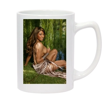 Traci Bingham 14oz White Statesman Mug