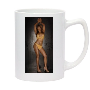 Traci Bingham 14oz White Statesman Mug