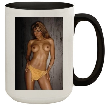 Traci Bingham 15oz Colored Inner & Handle Mug