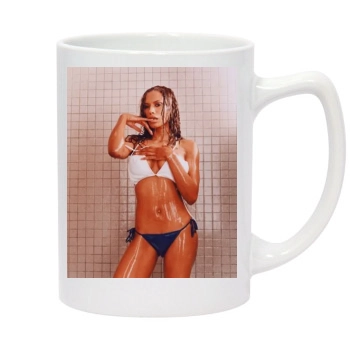 Traci Bingham 14oz White Statesman Mug