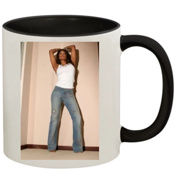 Traci Bingham 11oz Colored Inner & Handle Mug