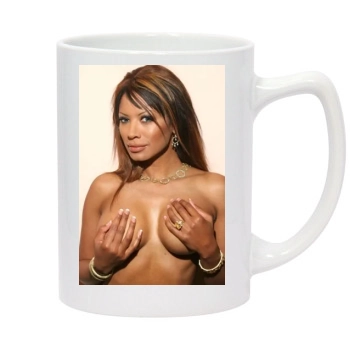 Traci Bingham 14oz White Statesman Mug