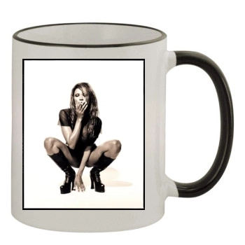 Traci Bingham 11oz Colored Rim & Handle Mug