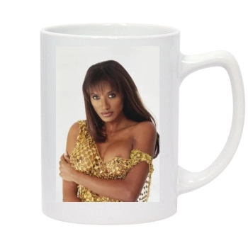 Traci Bingham 14oz White Statesman Mug