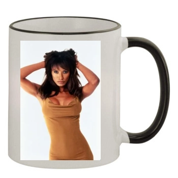 Traci Bingham 11oz Colored Rim & Handle Mug