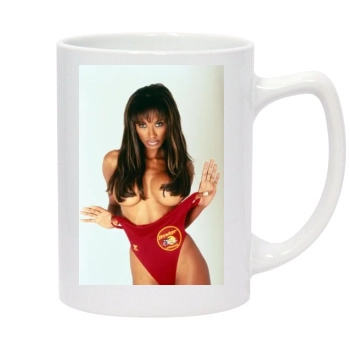 Traci Bingham 14oz White Statesman Mug