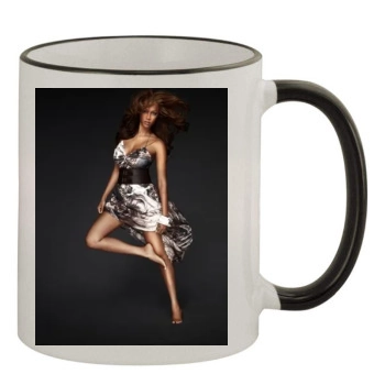 Tyra Banks 11oz Colored Rim & Handle Mug