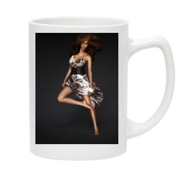 Tyra Banks 14oz White Statesman Mug