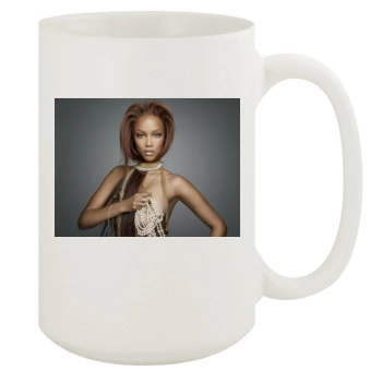 Tyra Banks 15oz White Mug