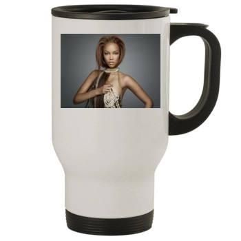 Tyra Banks Stainless Steel Travel Mug