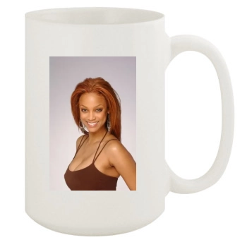 Tyra Banks 15oz White Mug