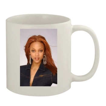 Tyra Banks 11oz White Mug