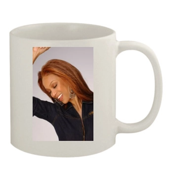 Tyra Banks 11oz White Mug