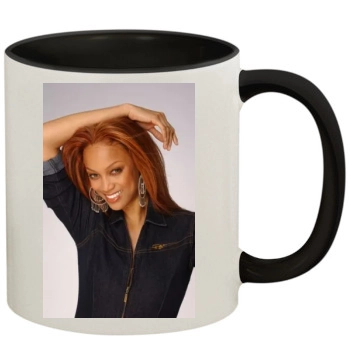 Tyra Banks 11oz Colored Inner & Handle Mug