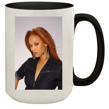 Tyra Banks 15oz Colored Inner & Handle Mug