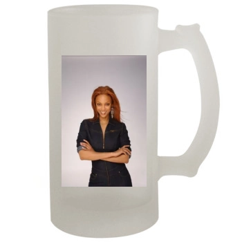 Tyra Banks 16oz Frosted Beer Stein