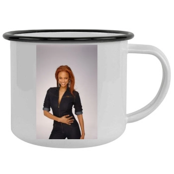 Tyra Banks Camping Mug